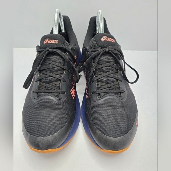Asics | Gel-Pulse 14 'Black Shocking Orange' Gore-Tex running sneakers | WMS 7.5 - Picture 6 of 14